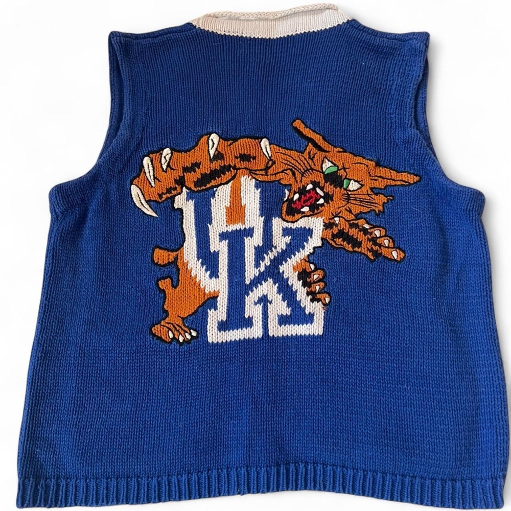 Vintage University of Kentucky Wildcat Sweater Vest